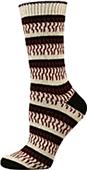 E. G. Smith Recycled Fringe Benefits Crew Socks E. G. Smith Recycled Fringe Benefits Crew Socks