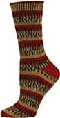 E. G. Smith Recycled Fringe Benefits Crew Socks E. G. Smith Recycled Fringe Benefits Crew Socks