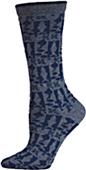 E. G. Smith Women Recycled Country Fish Crew Socks E. G. Smith Women Recycled Country Fish Crew Socks