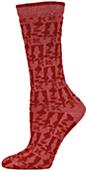 E. G. Smith Women Recycled Country Fish Crew Socks E. G. Smith Women Recycled Country Fish Crew Socks