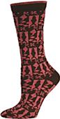 E. G. Smith Women Recycled Country Fish Crew Socks E. G. Smith Women Recycled Country Fish Crew Socks