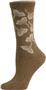 E. G. Smith Women Recycled Ginko Leaves Crew Socks