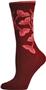 E. G. Smith Women Recycled Ginko Leaves Crew Socks