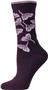 E. G. Smith Women Recycled Ginko Leaves Crew Socks