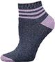 E. G. Smith Recycled Three Stripe Shortie Socks