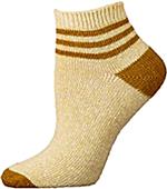 E. G. Smith Recycled Three Stripe Shortie Socks