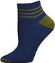 E. G. Smith Recycled Three Stripe Shortie Socks