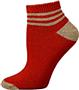 E. G. Smith Recycled Three Stripe Shortie Socks