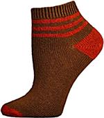 E. G. Smith Recycled Three Stripe Shortie Socks