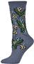 E. G. Smith Recycled Trumpet Vine Floral Crew Sock