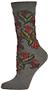 E. G. Smith Recycled Trumpet Vine Floral Crew Sock