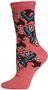 E. G. Smith Recycled Trumpet Vine Floral Crew Sock