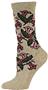 E. G. Smith Recycled Trumpet Vine Floral Crew Sock