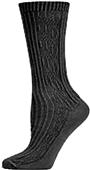 E. G. Smith Organic Fishermans Rib Crew Socks E. G. Smith Organic Fishermans Rib Crew Socks