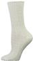 E. G. Smith Womens Hemp Textured Rib Crew Socks