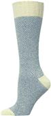 E. G. Smith Womens Hemp Rustic Birdseye Boot Sock