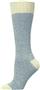 E. G. Smith Womens Hemp Rustic Birdseye Boot Sock