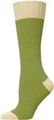 E. G. Smith Womens Hemp Rustic Birdseye Boot Sock