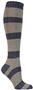 E. G. Smith Recycled Rugby Stripe Cable Knee Socks
