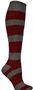 E. G. Smith Recycled Rugby Stripe Cable Knee Socks