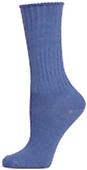 E. G. Smith Womens Organic Ribbed Crew Socks