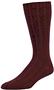 E. G. Smith Mens Organic Dress Rib Crew Socks