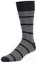 E. G. Smith Mens Recycled Pinstripe Crew Socks