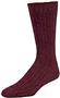 E. G. Smith Mens Recycled Textured Rib Crew Socks