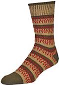 E. G. Smith Men Recycled Fringe Benefits Crew Sock