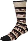 E. G. Smith Men Recycled Fringe Benefits Crew Sock
