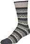 E. G. Smith Men Recycled Fringe Benefits Crew Sock