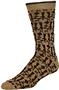 E. G. Smith Mens Recycled Country Fish Crew Socks