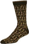E. G. Smith Mens Recycled Country Fish Crew Socks E. G. Smith Mens Recycled Country Fish Crew Socks
