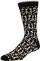 E. G. Smith Mens Recycled Country Fish Crew Socks