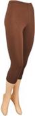 Nouvella Womens Cotton Capri Legging Tights