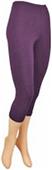 Nouvella Womens Cotton Capri Legging Tights