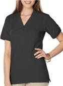 Blue Generation Ladies SS Y-Placket Polo Shirt Blue Generation Ladies SS Y-Placket Polo Shirt
