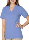 Blue Generation Ladies SS Y-Placket Polo Shirt Blue Generation Ladies SS Y-Placket Polo Shirt