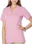 Blue Generation Ladies SS Y-Placket Polo Shirt