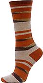 Nouvella Womens Mirage Stripe Crew Socks