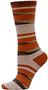 Nouvella Womens Mirage Stripe Crew Socks