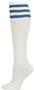 Nouvella Womens Striped Cotton Rib Knee High Socks