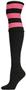 Nouvella Womens Three Stripe Rib Over Knee Socks