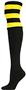 Nouvella Womens Three Stripe Rib Over Knee Socks