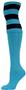 Nouvella Womens Three Stripe Rib Over Knee Socks