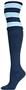 Nouvella Womens Three Stripe Rib Over Knee Socks