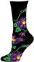 Nouvella Womens All Over Floral Crew Socks
