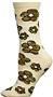 Nouvella Womens Flower Power Space Dyed Crew Socks