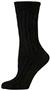 Nouvella Womens Textured Cuff Cable Crew Socks