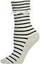Nouvella Women Lace Trimmed Turned Cuff Crew Socks